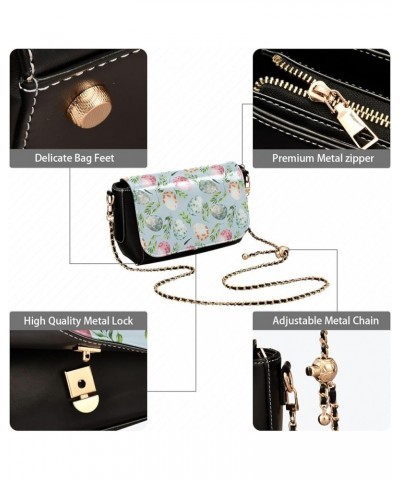 Crossbody Bags for Women Trendy Women's Black Shoulder Bag Small PU Leather Flap Cross Body Bag Handbags Pattern12 $16.80 Cro...