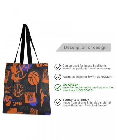 Handbags and Purse Sports Basketball Flyers for Women Tote Bag Large Capacity Top Basketball Storage Handle Shopper Shoulder ...