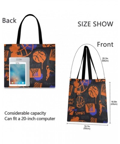 Handbags and Purse Sports Basketball Flyers for Women Tote Bag Large Capacity Top Basketball Storage Handle Shopper Shoulder ...