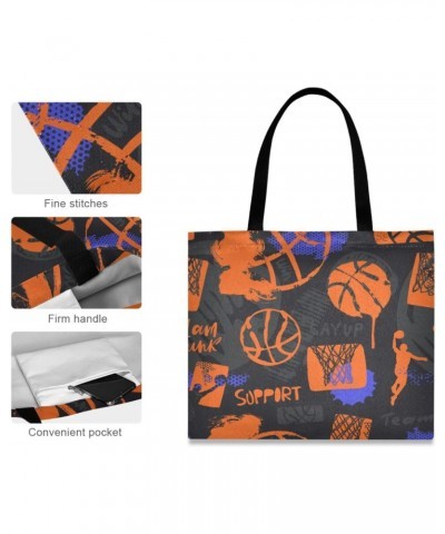 Handbags and Purse Sports Basketball Flyers for Women Tote Bag Large Capacity Top Basketball Storage Handle Shopper Shoulder ...