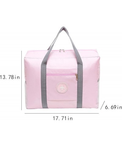 Sports Tote Gym Bag, Women's Shoulder Overnight Bag, Wet & Dry Handbag for Airplane Pink $10.99 Totes