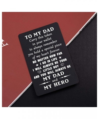 Dad Gifts from Daughter - Fathers Day Card, I Will Always Be Your Little Girl, My Hero Dad Birthday Wallet Card, from Daughte...