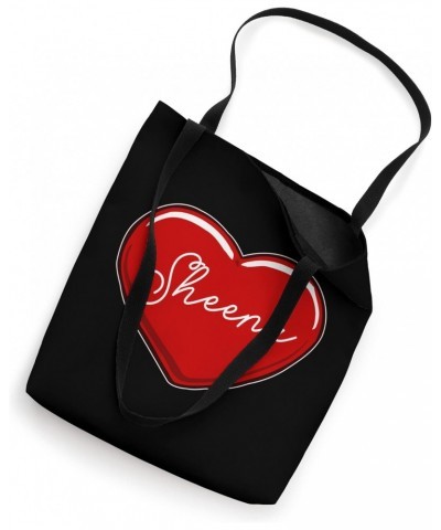 Hand Drawn Heart Sheena - First Name Hearts I Love Sheena Tote Bag $9.43 Totes