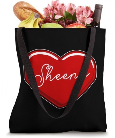 Hand Drawn Heart Sheena - First Name Hearts I Love Sheena Tote Bag $9.43 Totes