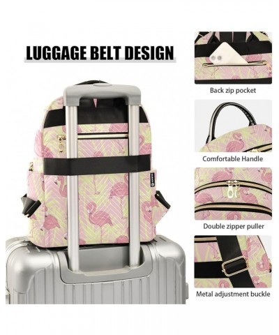 Flamingos Backpack Purse for Women Fashion Small Mini Backpack Daypacks Purse Back Pack Weekend Bag,M Medium $18.54 Backpacks