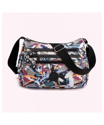 Women Printed Crossbody Bag Large Capacity Fashion Sling Bag Casual Adjustable Strap Lightweight Handbag Layers of Thorns $10...