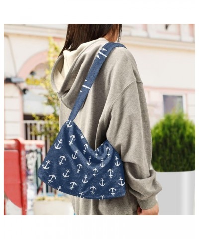 Shoulder Tote Bags for Women Furry Crossbody bag with Zipper Hobo Handbag Purses for Traveling Working Shopping Anchors $12.1...