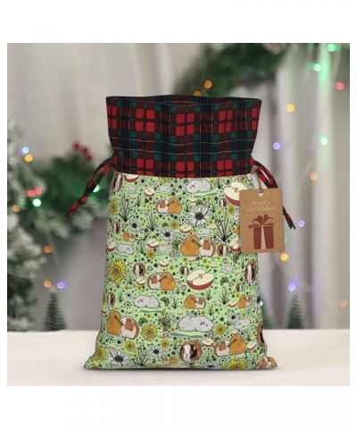 Cute Deer Christmas Gift Bag - Stylish Eco-Friendly Polyester Bag For Your Festive Presents Guinea Pig Small $10.55 Handbags