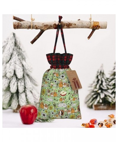 Cute Deer Christmas Gift Bag - Stylish Eco-Friendly Polyester Bag For Your Festive Presents Guinea Pig Small $10.55 Handbags