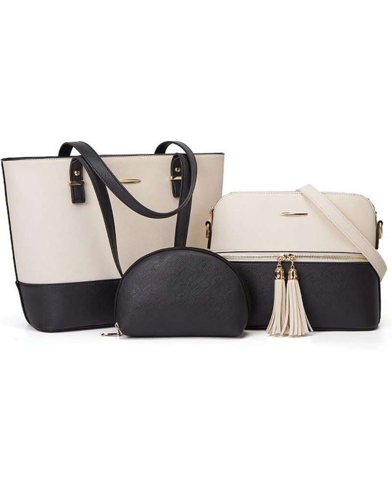 Handbags for Women Fashion Tote Bags Shoulder Bag Top Handle Satchel Purse Set 3pcs $30.91 Satchels