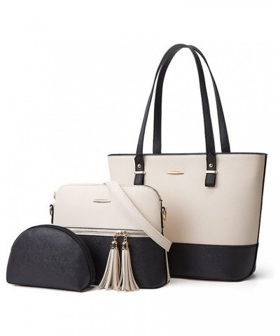 Handbags for Women Fashion Tote Bags Shoulder Bag Top Handle Satchel Purse Set 3pcs $30.91 Satchels