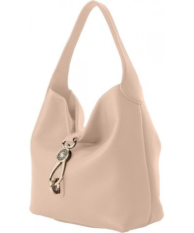 Handbag, Pebble Grain Small Logo Lock Sac Shoulder Bag Blush $91.80 Shoulder Bags