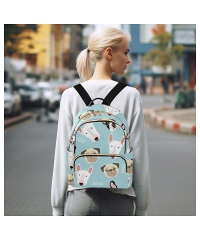 Mini Backpack Purse for Women Lightweight Girls Small Size French Bulldog Green School Teens College Traveling Medium $15.18 ...