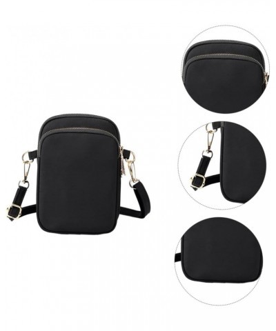 3 Pcs Nylon Mini Pouch Crossbody Nylon Hobo Bag Leather Shoulder Bag Vintage Tote Bag Cell Phone Bag Zipper Wallet Cross Body...