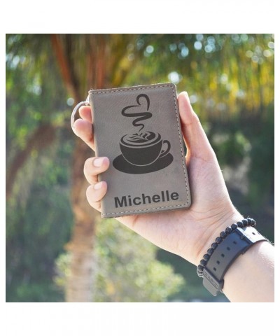 ID Holder Wallet, Water Polo Player, Personalized Engraving Included (Light Brown) Rustic $14.00 Wallets