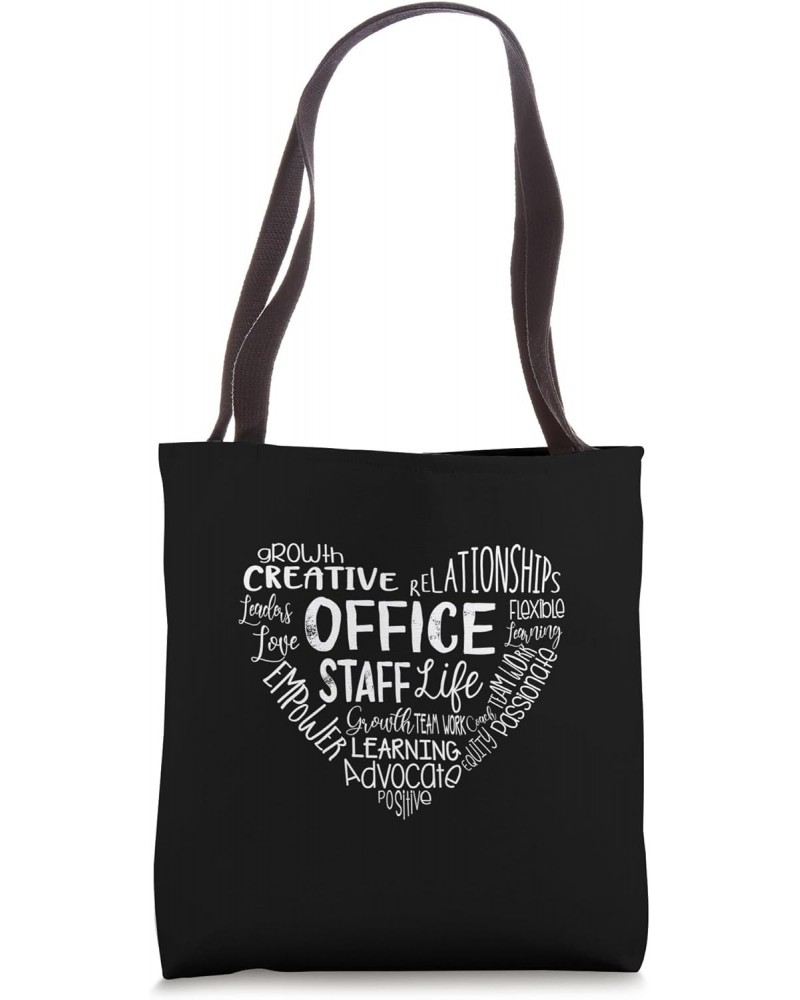 Front Office Staff Life Appreciation Admin Back to School Tote Bag $13.51 Totes