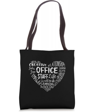 Front Office Staff Life Appreciation Admin Back to School Tote Bag $13.51 Totes