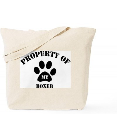 The Boxer Dog Tote Bag Natural Canvas Tote Bag, Cloth Shopping Bag My Boxer Tote Bag $8.79 Travel Gear