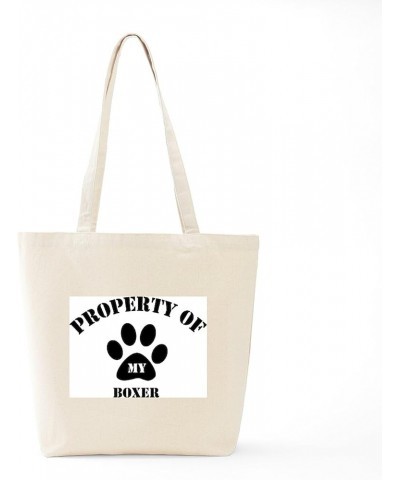 The Boxer Dog Tote Bag Natural Canvas Tote Bag, Cloth Shopping Bag My Boxer Tote Bag $8.79 Travel Gear