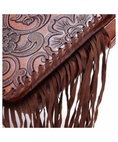 Crossbody Bag for Women PU & Woven Western Fringe Purse Waterproof Tassels Crossbody Purse Bag Red $12.00 Crossbody Bags