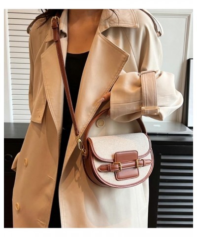 Classic Crossbody Bags for Women Fashion Satchel Purse for Women Vintage Handbag Evening Bag for Work Travel Party Brown $17....