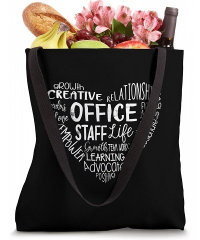 Front Office Staff Life Appreciation Admin Back to School Tote Bag $13.51 Totes