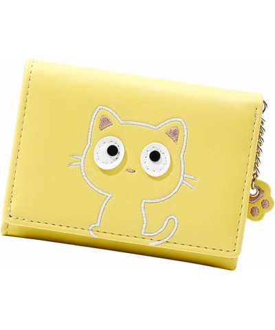 4pcs Kitten Girl Wallet Keys Bag Zippered Wallets for Women Womens Small Wallet Girls Wallet Small Wallets Small Change Bags ...