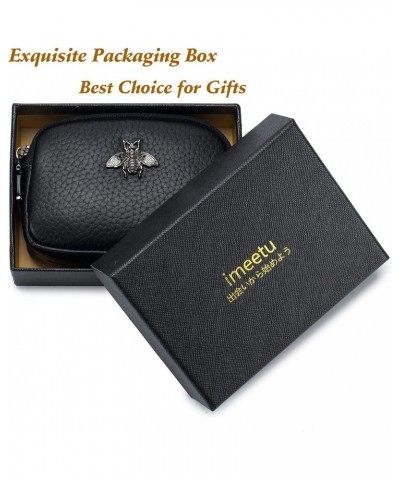 (Bundle of 2 Sets) Genuine Leather Coin Purse and Women's Wristlet Clutch $22.67 Wristlets