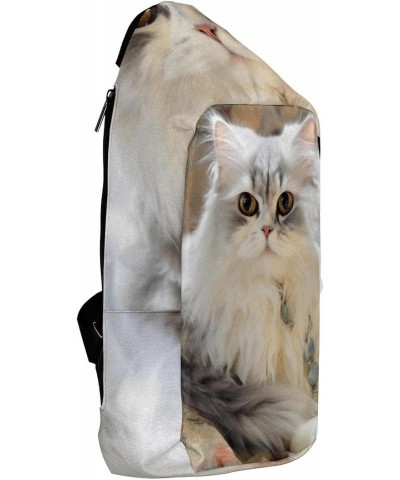 Crossbody Bags for Women,Crossbody Bag Men,Small Sling Bag,Angry Cat Looking at You,Crossbody Purse $16.58 Crossbody Bags