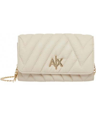 A | X ARMANI EXCHANGE Women's Margareth Wallet On Chain, Dusty Ground, Small $48.44 Wallets