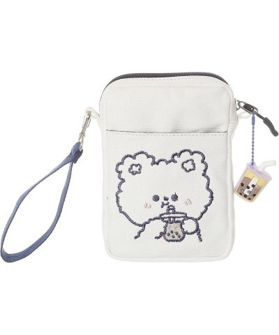 Small Crossbody Purse Cute Travel Cell Phone Purse Kawaii Cross Body Bag Purses for Women(Mom and daughter Gifts) White-cat $...