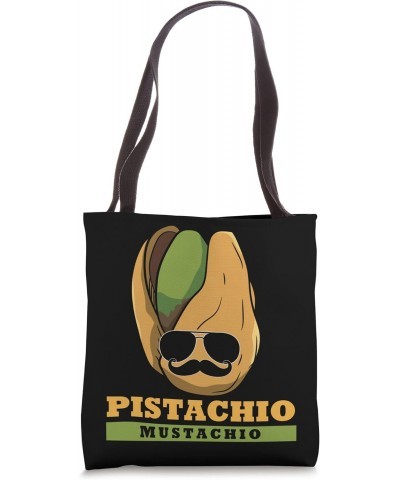 Pistachio Mustachio Nut Mustache Pistachios Tote Bag $11.48 Totes