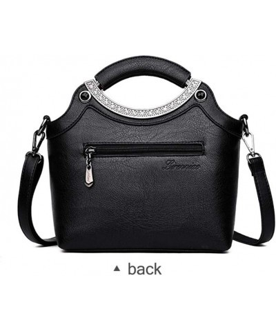 Women Large Tote Bag Shoulder Bags Top Handle Satchel Messenger Handbags for Beach Travel Daily use Black $26.99 Totes