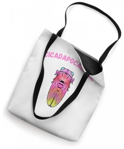 Cicada Insect Great Eastern Brood X Cicadapocalypse Tote Bag $11.25 Totes