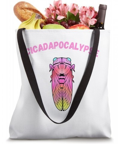 Cicada Insect Great Eastern Brood X Cicadapocalypse Tote Bag $11.25 Totes