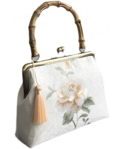 Embroidery Flowers Women's Handbags Chain Strap Fringe Bags Women Shoulder Crossbody Bag Lock Shell Chic Lady Bags Women Bag ...