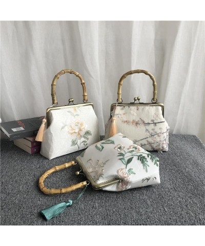 Embroidery Flowers Women's Handbags Chain Strap Fringe Bags Women Shoulder Crossbody Bag Lock Shell Chic Lady Bags Women Bag ...