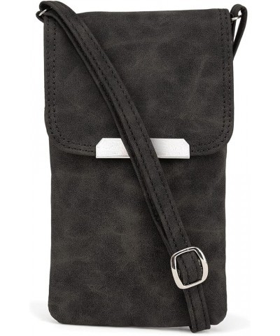 Leather Crossbody Bags for Women - Purses Women's Shoulder Sling Handbags Black4 $20.99 Shoulder Bags