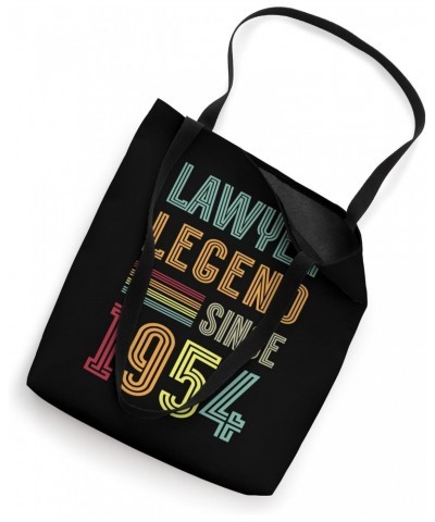 Lawyer Legend 1954 70 Years Court 70th Birthday Lawyer Tote Bag $14.57 Totes