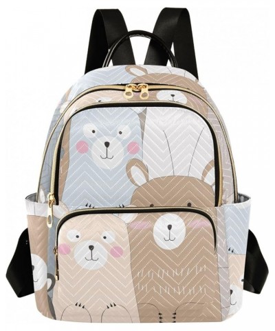 Cartoon Cute Koala Women's Backpack Wallet Casual Small Backpack Fashion Women's Travel Bag School Backpack Color308 Medium $...