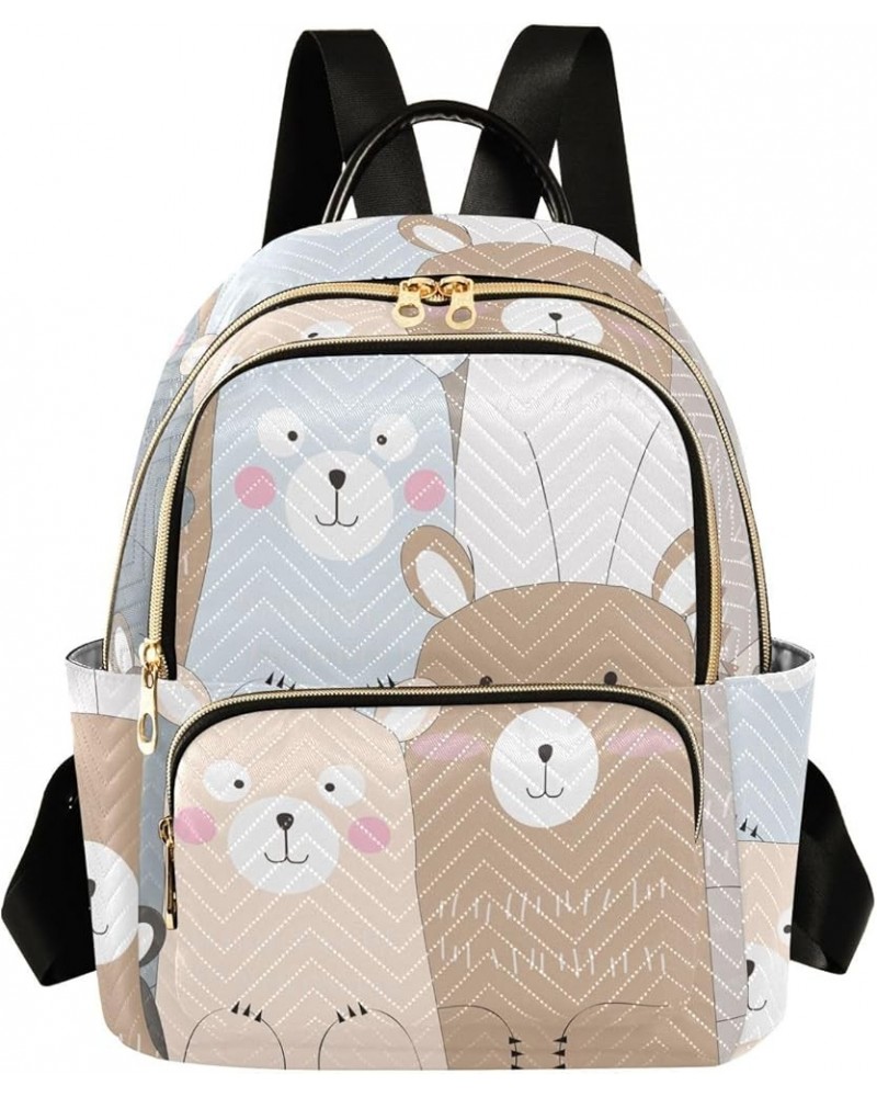 Cartoon Cute Koala Women's Backpack Wallet Casual Small Backpack Fashion Women's Travel Bag School Backpack Color308 Medium $...