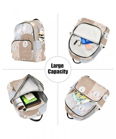 Cartoon Cute Koala Women's Backpack Wallet Casual Small Backpack Fashion Women's Travel Bag School Backpack Color308 Medium $...