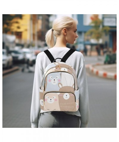 Cartoon Cute Koala Women's Backpack Wallet Casual Small Backpack Fashion Women's Travel Bag School Backpack Color308 Medium $...