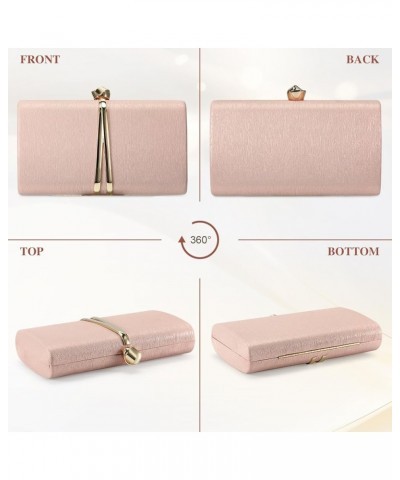 Women's Evening Clutch Bag Elegant Cocktail Bridal Handbag Wedding Party Purse Champagne $15.11 Evening Bags