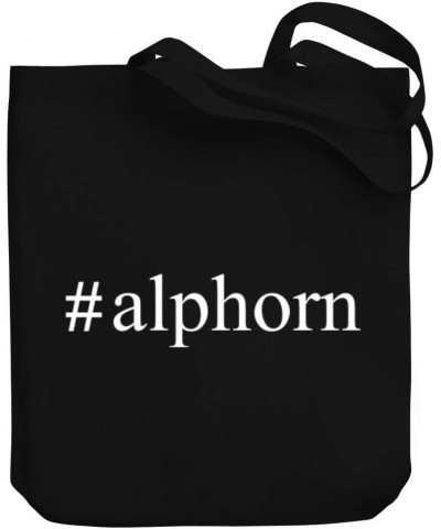 Alphorn Hashtag Canvas Tote Bag 10.5" x 16" x 4 $21.19 Totes