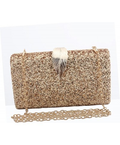 2 Pcs Clutch Handbag Women Clutch Bag Dinner Bag Women Handbag Evening Handbag Fashion Miss Small Square Goldenx3pcs $16.36 C...