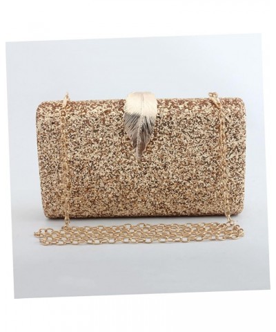 2 Pcs Clutch Handbag Women Clutch Bag Dinner Bag Women Handbag Evening Handbag Fashion Miss Small Square Goldenx3pcs $16.36 C...