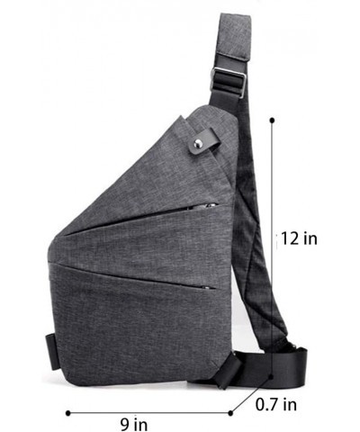 2024 New Personal Flex Bag Anti Theft Travel Bag Anti-Theft Bag Slim Sling Bag Cross Body Travel Bag for Women Men Coffee $17...