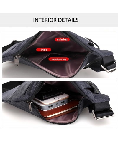 2024 New Personal Flex Bag Anti Theft Travel Bag Anti-Theft Bag Slim Sling Bag Cross Body Travel Bag for Women Men Coffee $17...