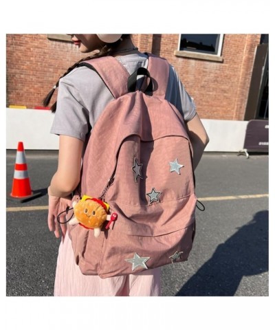 Kawaii Backpack Star Large Capacity for Women Cute Trendy Fashion Travel Outdoor Weekend Getaway Stylish (Green) Pink $14.52 ...